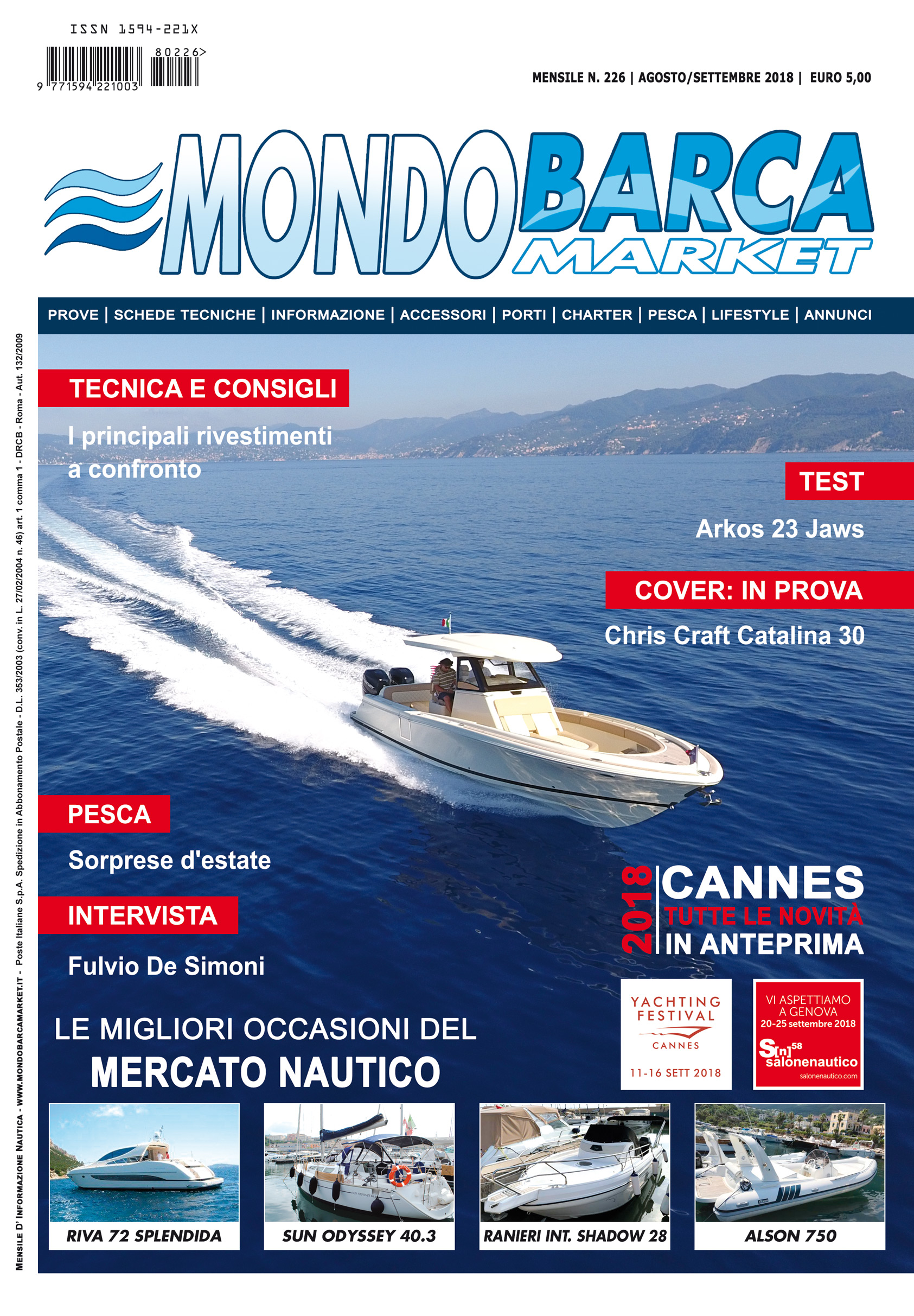 Mondo Barca Market agosto/settembre