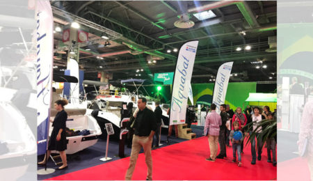 La Gamma Aquabat presentata al nautique di parigi