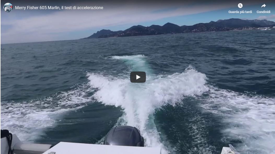 Merry Fisher 605 Marlin, il test da Cannes