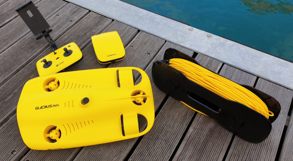 rov gladius mini drone subacqueo