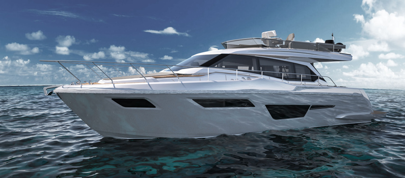 ferretti yachts 500