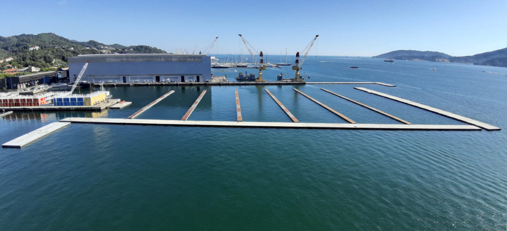 molo pagliari liguria la spezia