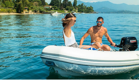 fuoribordo suzuki senza patente nautica