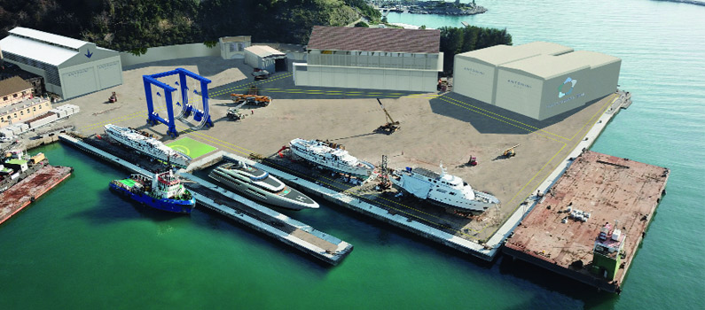 Antonini Navi, Baia di Pertusola