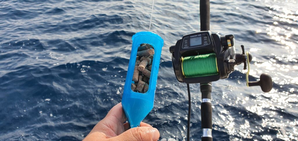 Pasturatore Regolabile da Pesca Bolentino Mare Barca Pastura Pasturatore Regolabile da Pesca Bolentino Mare Barca Pastura