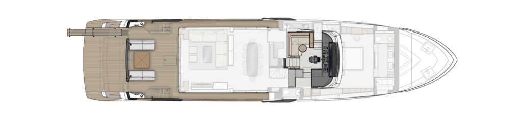 FERRETTI YACHTS 1000 WHEELHOUSE WHEELHOUSE