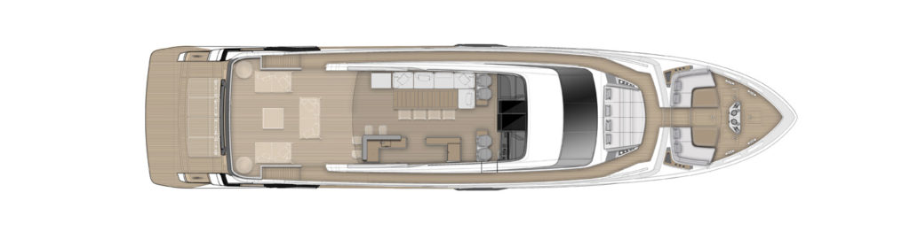 FERRETTI YACHTS 1000 sundeck