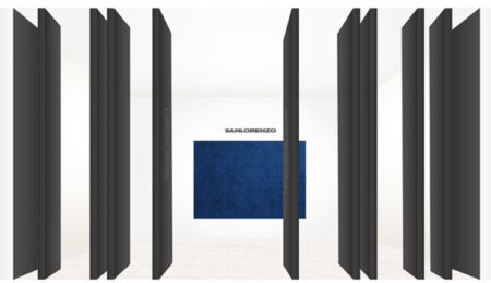 McArthur Binion Cobalto Sanlorenzo Arts