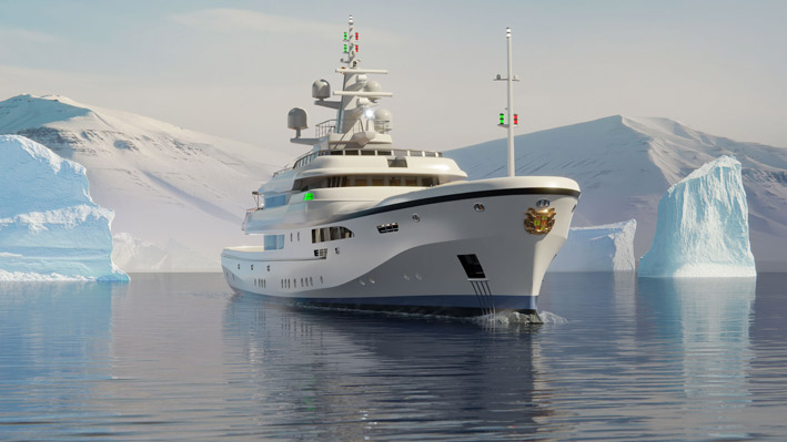 EXPLORER YACHT EXO Iceberg