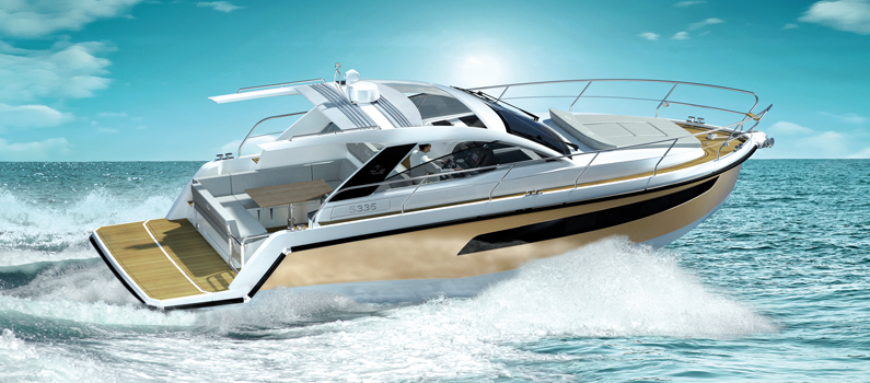 Sealine S335 con motore entrobordo