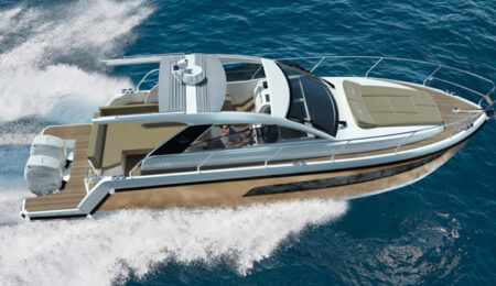 sealine s335v con motore fuoribordo