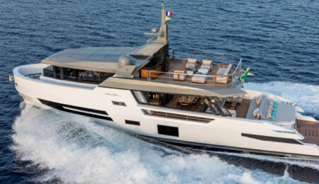Sherpa 80 XL Arcadia Yachts Salone di Venezia Arsenale