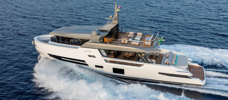 Sherpa 80 XL Arcadia Yachts Salone di Venezia Arsenale