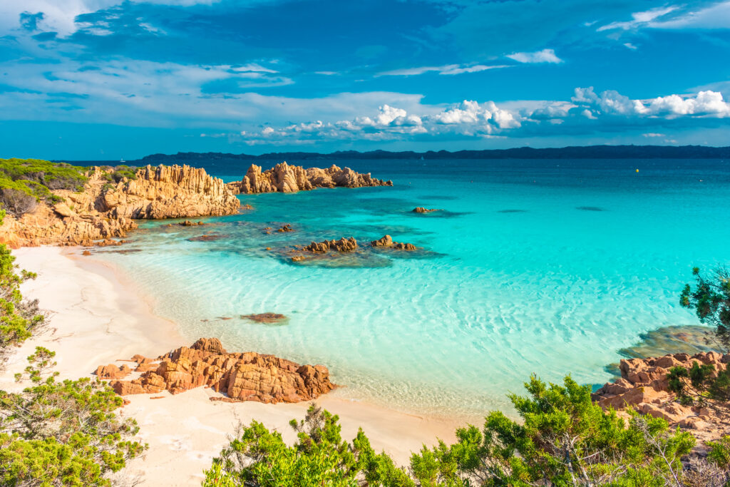 Spiaggia Rosa arcipelago la maddalena