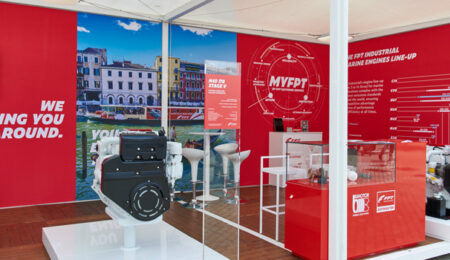 stand FPT Industrial al Salone nautico Venezia