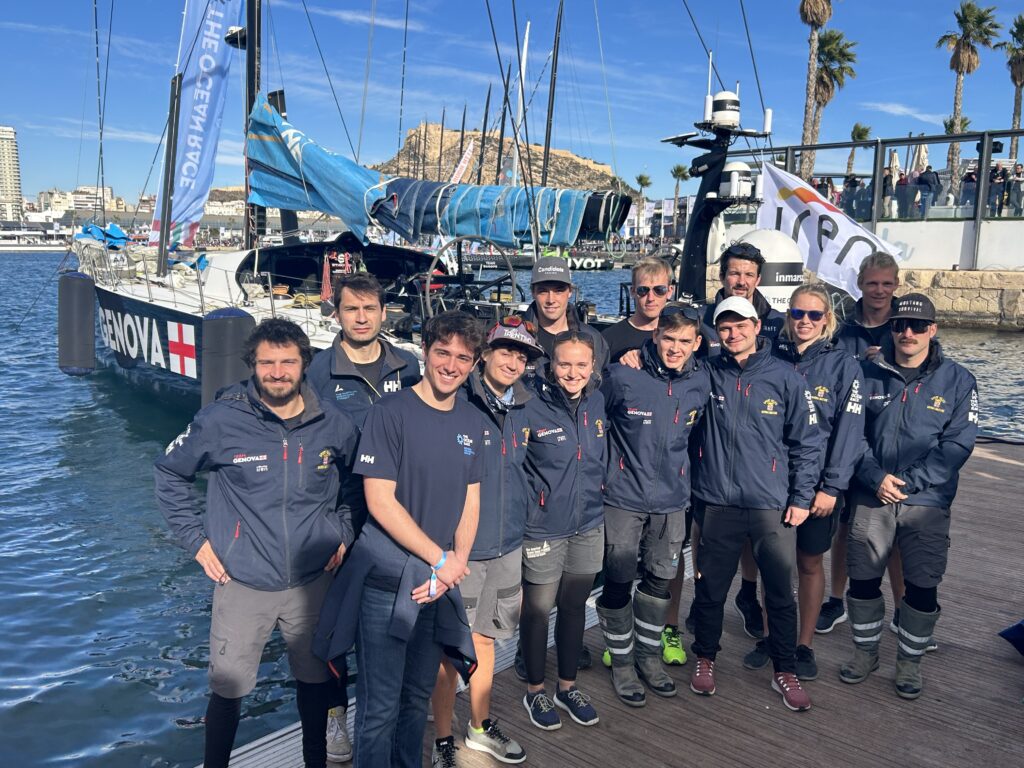 the ocean race 2023 tommy cassi e team genova