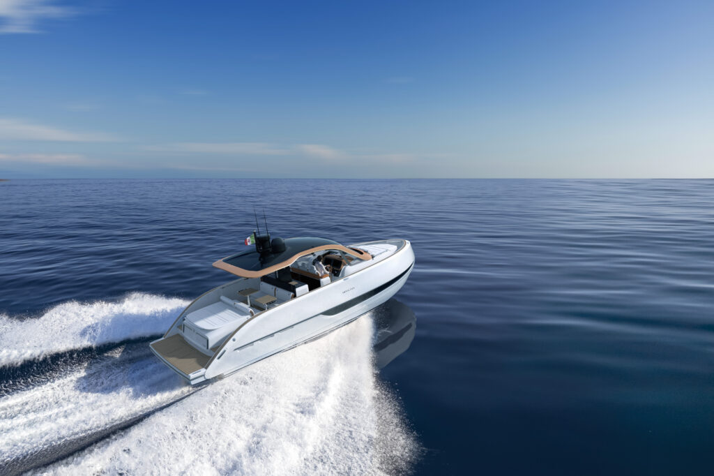 Invictus TT420 in navigazione