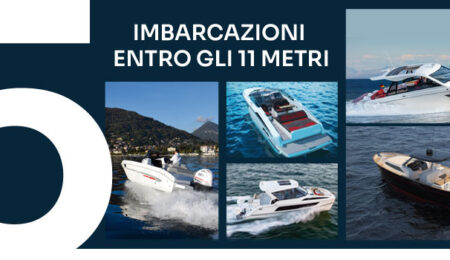 5 imbarcazioni entro gli 11 metri