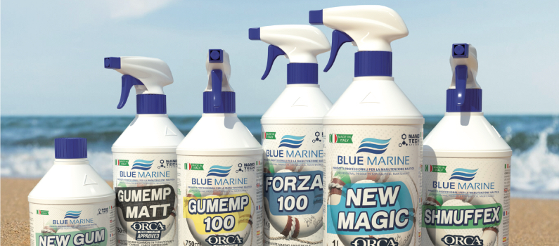 Blue Marine nuovo logo