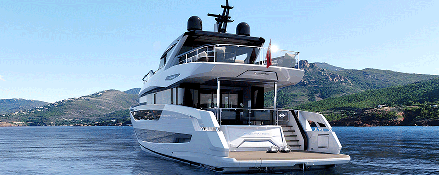 Yacht 24 metri Sunseeker Ocean 156