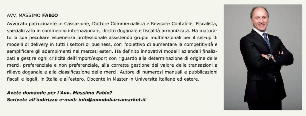 avvocato Massimo Fabio AEO 