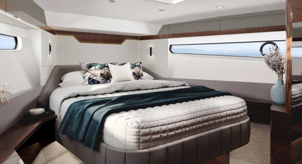 Interni del Fairline Targa 40