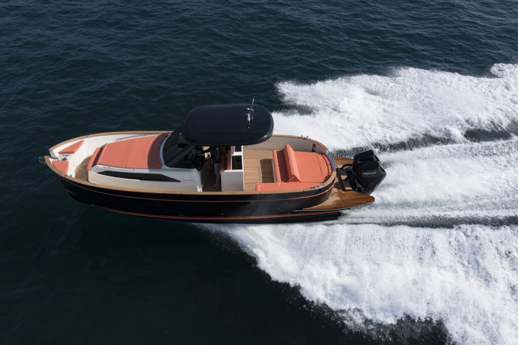 Gozzo 35 Speedster in navigazione