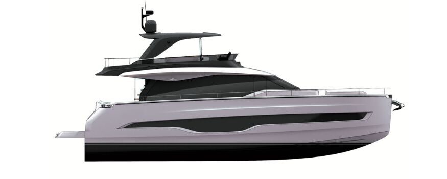 Cranchi sessantadue 62 ft. rendering