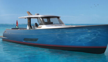 Lancia Aprea 52 render in acqua