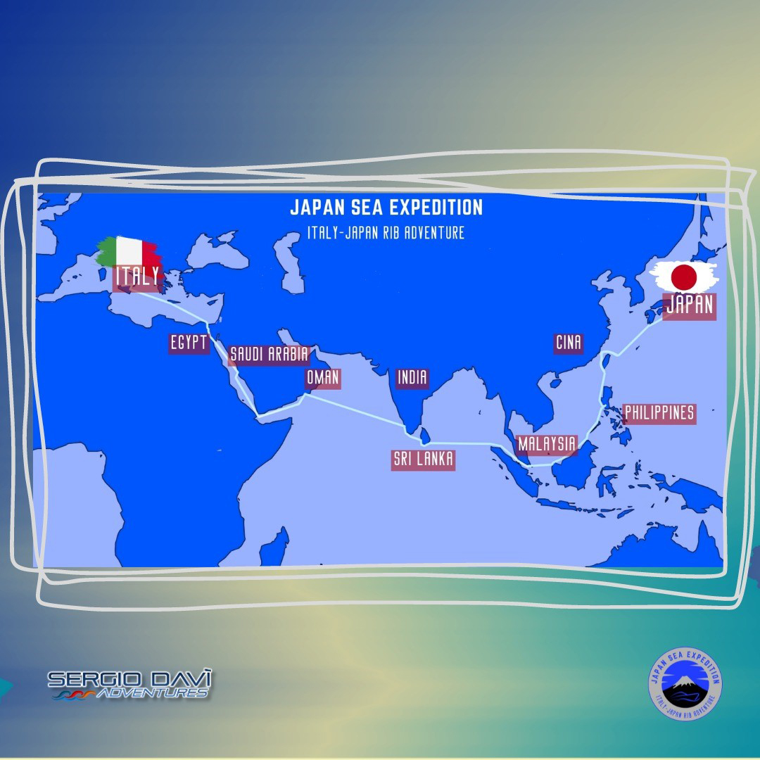 Japan Sea Expedition la rotta di Sergio Davì