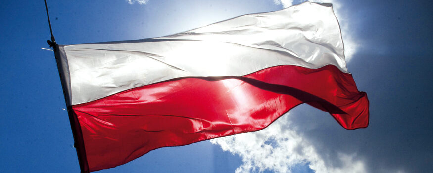 Bandiera Polonia per registro polacco
