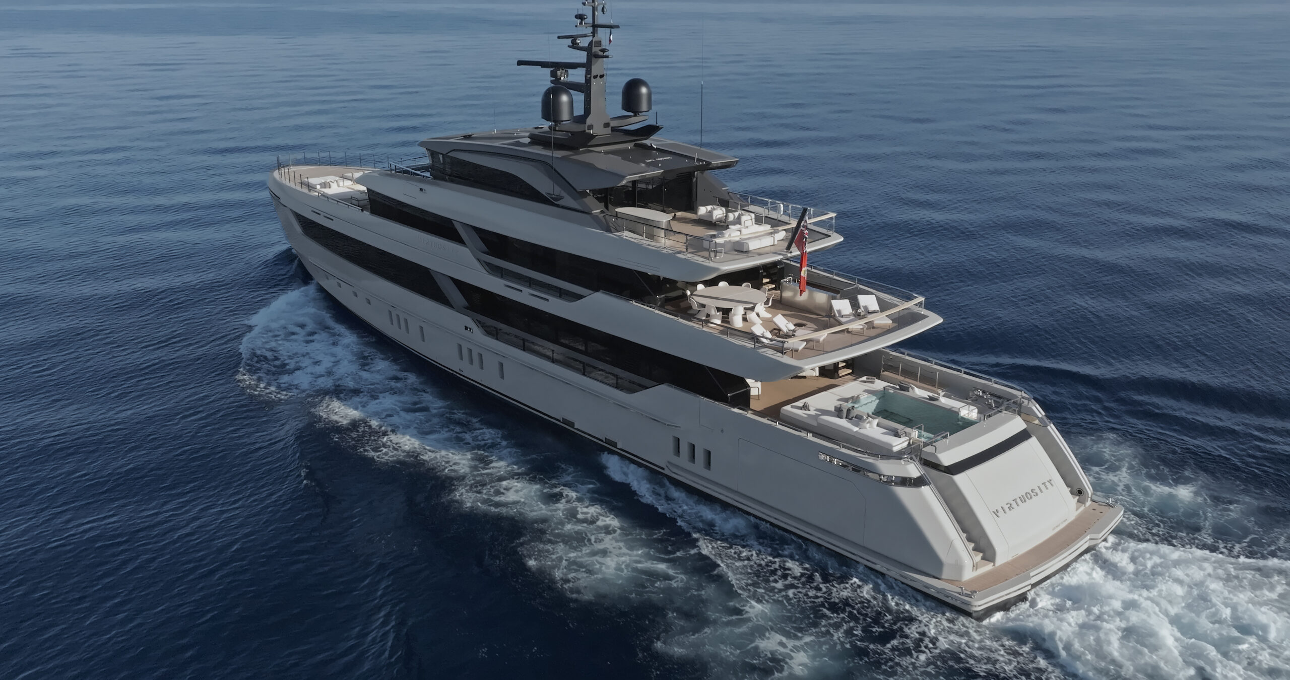 SL 57 Steel dall'alto in navigazione