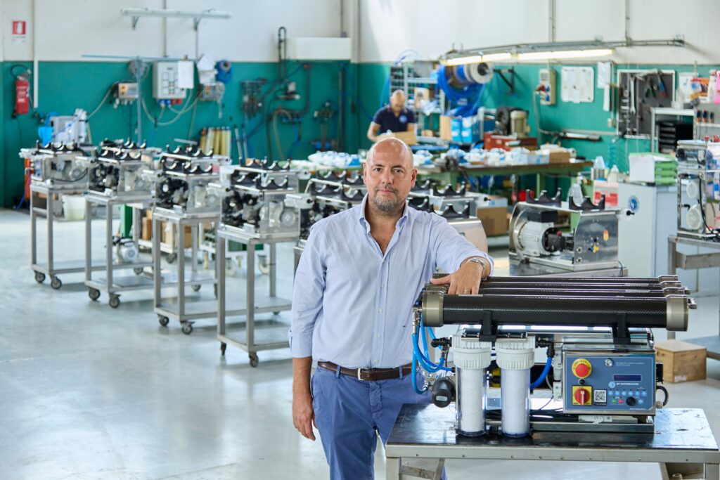 Gianni Zucco HP Watermakers con valvola per la dissalazione