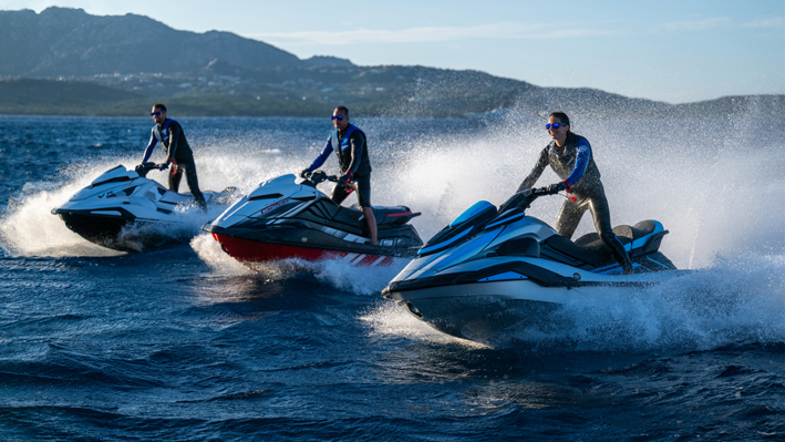 Waverunner yamaha test in mare pre nauticsud