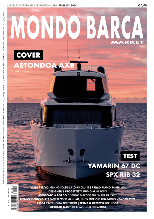 Mondo Barca Market copertina febbraio 2024 - Astondoa Ax8