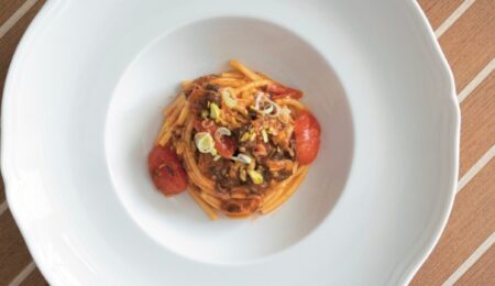 Spaghetti con buzzonaglia di tonno