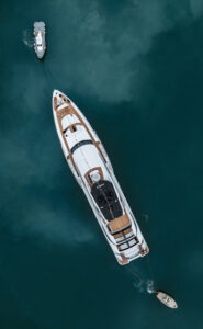 Superyacht M/Y Comfortably Numb foto dall'alto