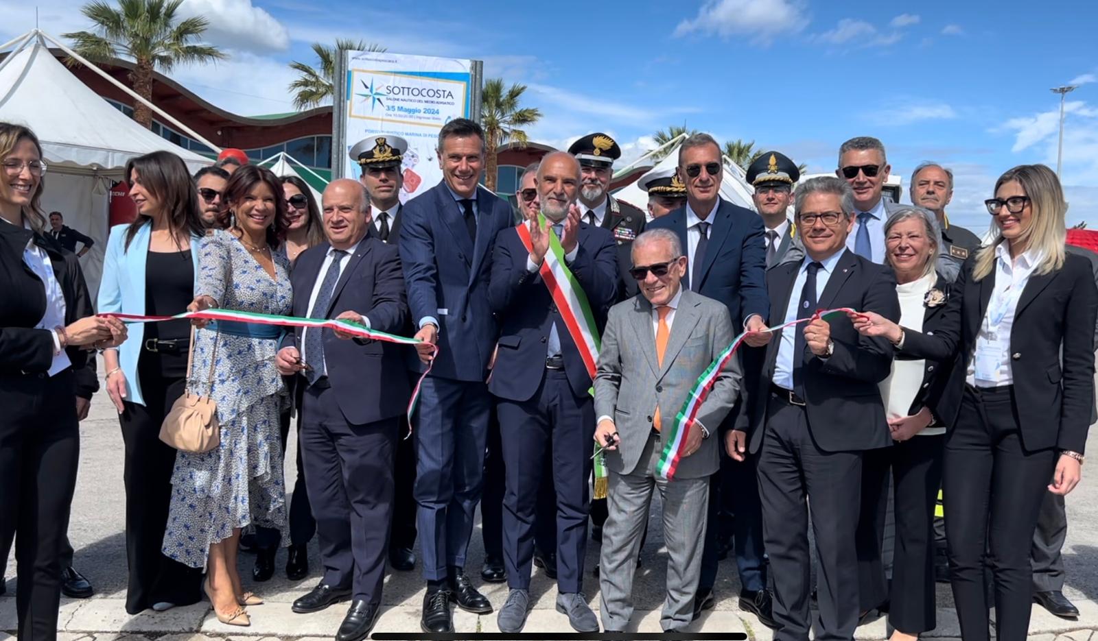 Taglio del nastro evento Sottocosta 2024