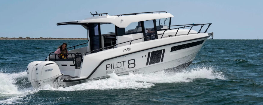 Finnmaster Pilot8 in navigazione