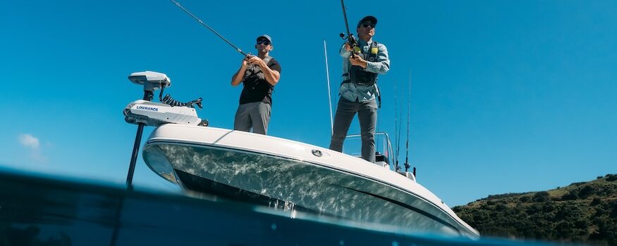Lowrance Recon, pescatori in barca
