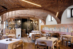 Sala da Pranzo dell'agriturismo