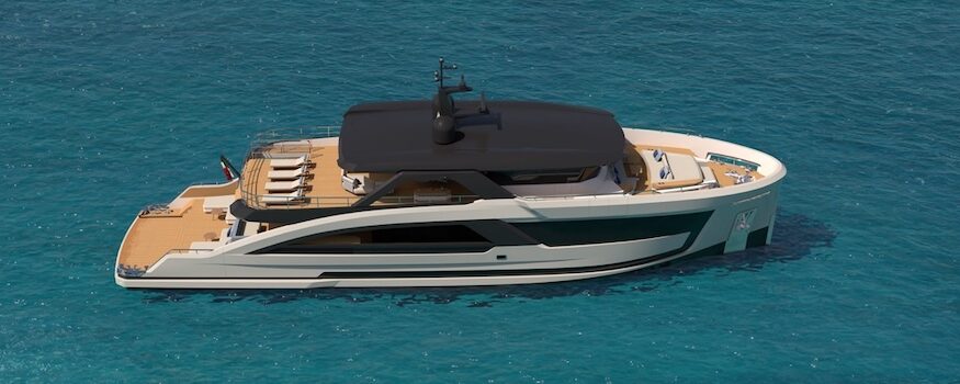 Render del Seamore 34 di Antonini Navi a Cannes 2024