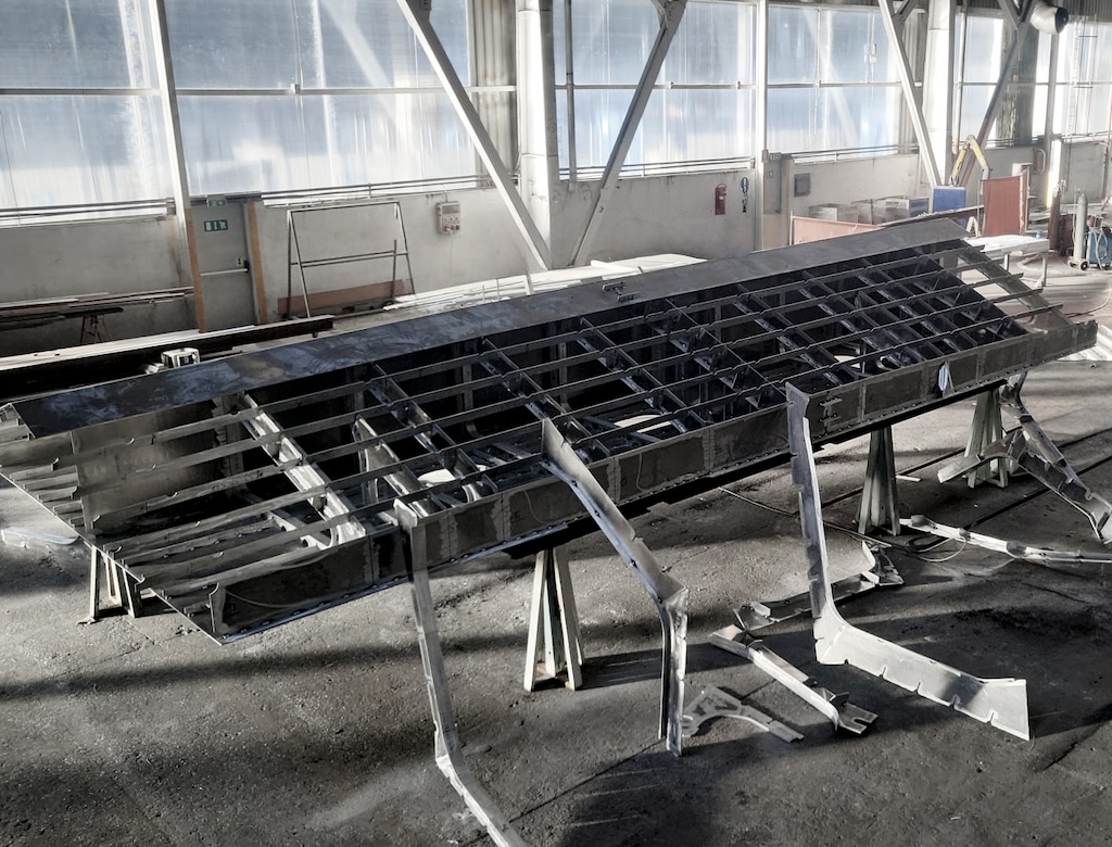 Columbus Atlantique 37m in lavorazione