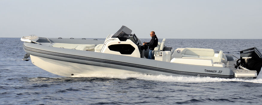 Marlin 33 in navigazione