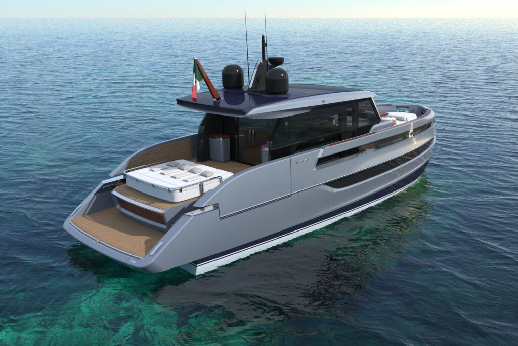 Render ST550 cam visuale da poppa