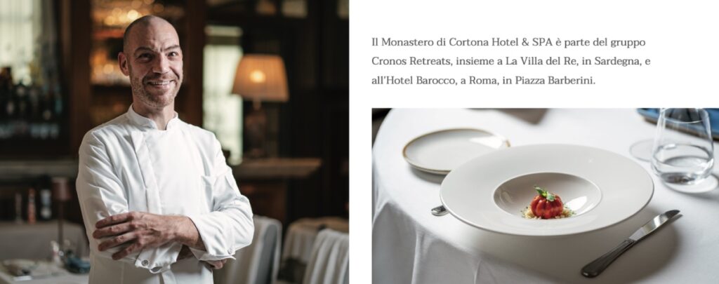 ristorante gli affreschi Cortona