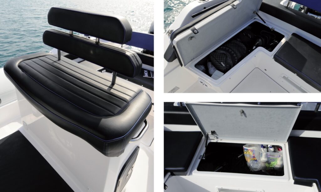 seduta gommone 