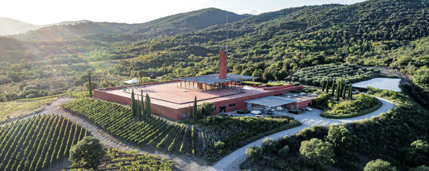 Rocca di Frassinello vista aerea
