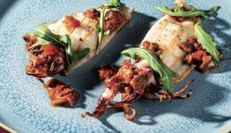 Calamari e pomodori ricetta