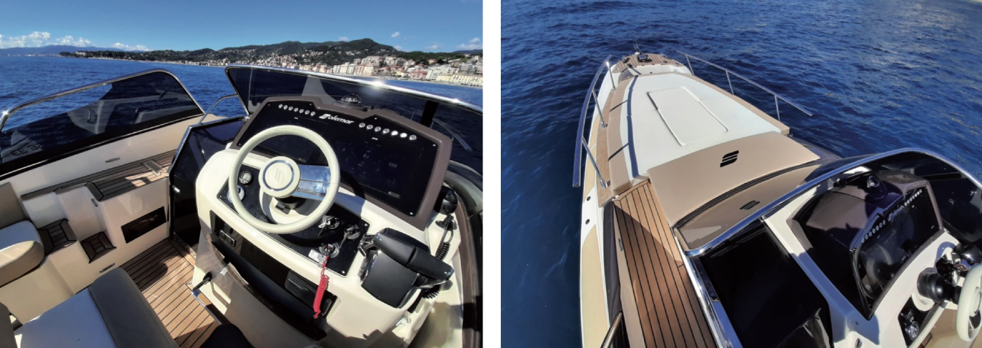 prendisole di prua gommone